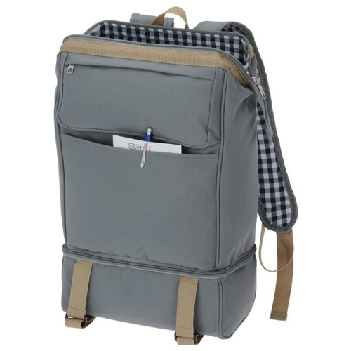 Additional Image 4 - a grey bag with wheels