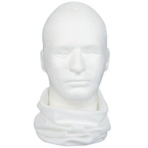 Additional Image 3 - a white mannequin head with a scarf around it