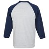 View Image 2 of 3 of Hanes X-Temp Performance Baseball T-Shirt - Embroidered