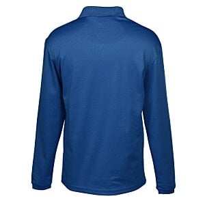 Additional Image 1 - a blue long sleeved shirt