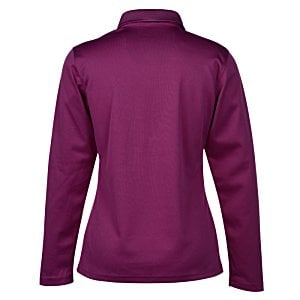 Additional Image 1 - a purple long sleeved shirt
