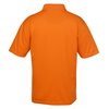 a back of an orange shirt