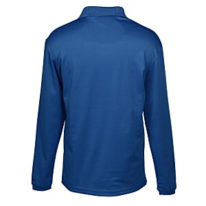 Additional Image 1 - a blue long sleeved shirt