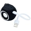 Additional Thumbnail Image 2 - a black and white round object with a white cord