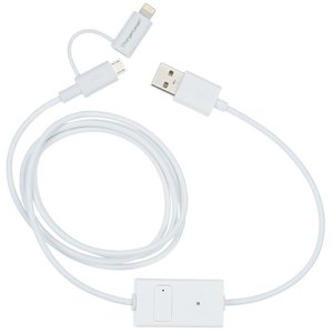 Additional Image 1 - a white cable with a plug