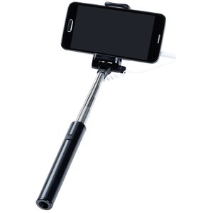 Additional Image 2 - a selfie stick with a black cell phone