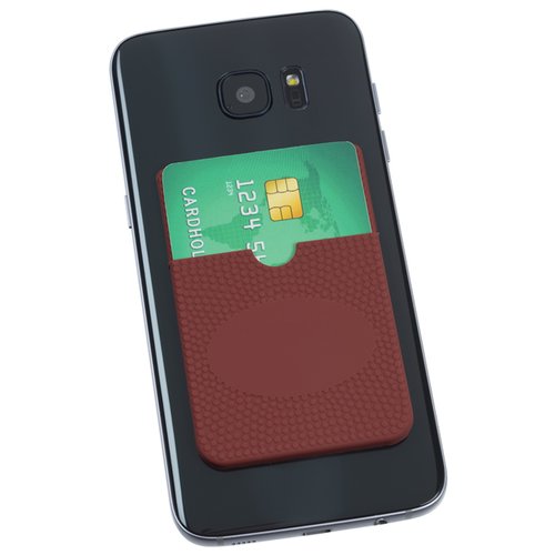 Additional Image 2 - a black cell phone with a red and green screen