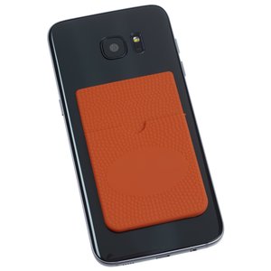 Additional Image 3 - a black and orange cell phone