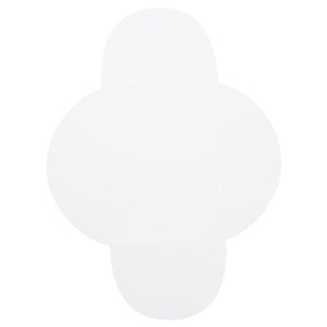 Additional Image 1 - a white circle on a white surface