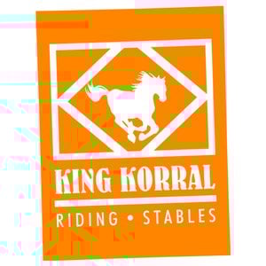 Additional Image 2 - a orange sign with a white and white logo