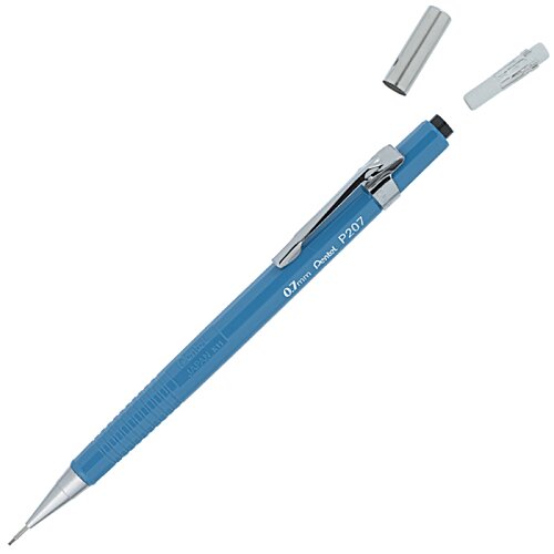Additional Image 4 - a blue pen with white caps