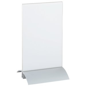 Additional Image 1 - a white stand with a metal base