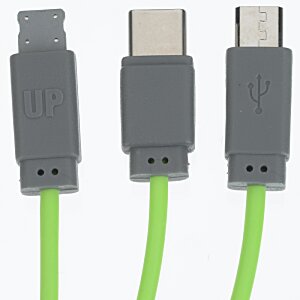 Additional Image 4 - a group of cables with a green cord
