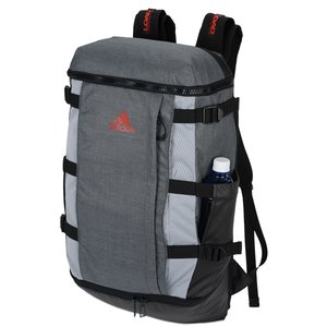 Additional Image 2 - a grey backpack with black straps