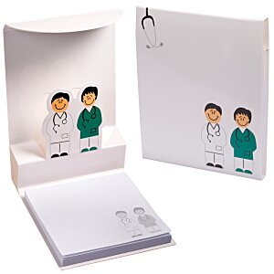 Additional Image 1 - a white box with a couple of figures on it
