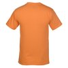 View Image 2 of 4 of Adult 5.5 oz. Ringspun Cotton Surf T-Shirt - Embroidered