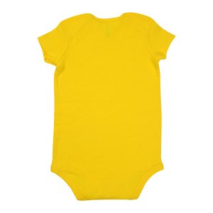 Additional Image 1 - a yellow baby bodysuit