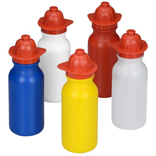 Additional Image 3 - a group of colorful plastic bottles