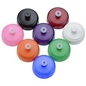 Additional Image 1 - a group of colorful plastic caps