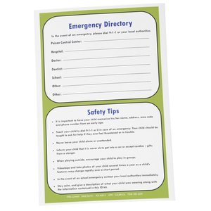 Additional Image 1 - a green and white card with white text