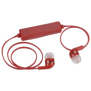 Additional Image 3 - a red earbuds with a cord