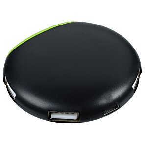 Additional Image 2 - a black round object with a white border