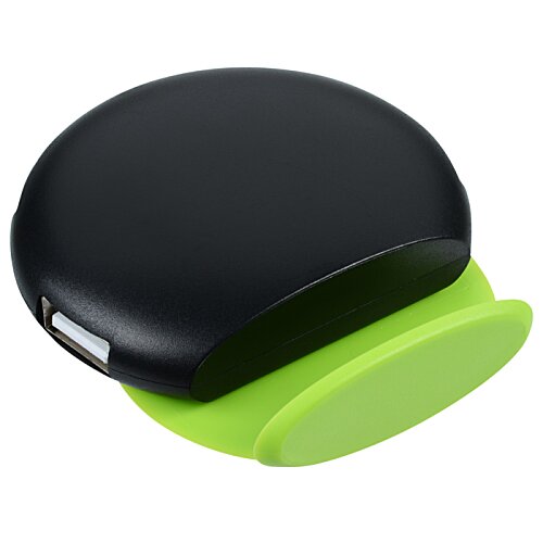 Additional Image 1 - a black and green circular object