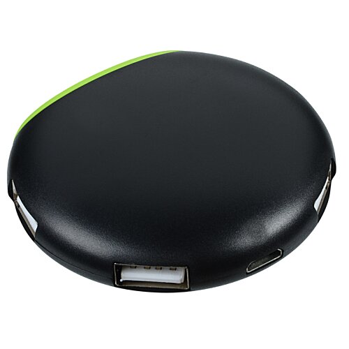 Additional Image 2 - a black round object with a white border
