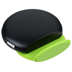 Additional Image 1 - a black and green circular object