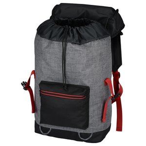 Additional Image 3 - a grey and black backpack