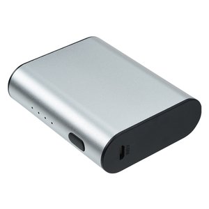 Additional Image 2 - a silver rectangular object with a black button