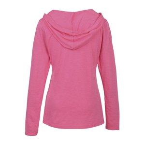 Additional Image 1 - a pink hoodie on a mannequin