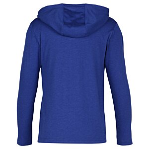 Additional Image 1 - a blue hoodie with a white background