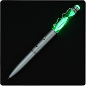 Additional Image 2 - a pen with green light