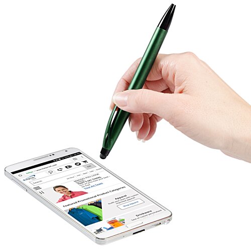 Additional Image 4 - a hand holding a pen over a cellphone