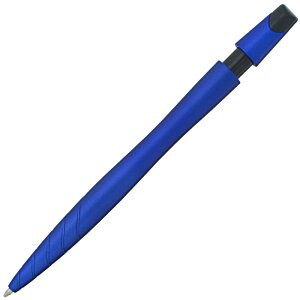 Additional Image 2 - a blue pen with a black cap