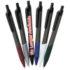 a group of pens in a fan