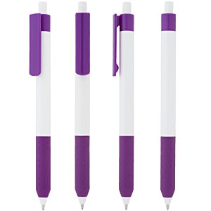 Additional Image 1 - a group of purple and white pens