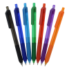 a group of pens in different colors