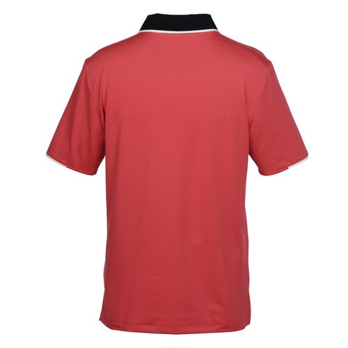 Additional Image 1 - a red shirt with black collar