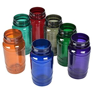 Additional Image 2 - a group of colorful plastic bottles