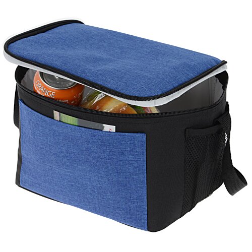 Additional Image 3 - a blue and black cooler bag