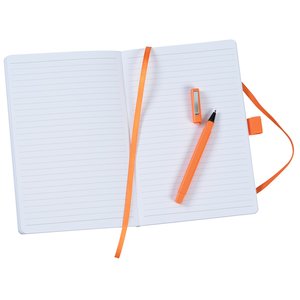 Additional Image 2 - a white square with orange ribbon