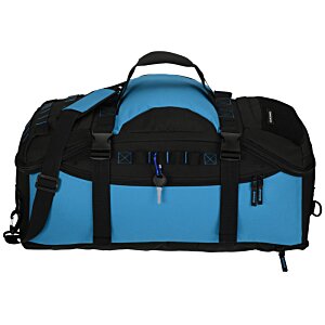 Additional Image 1 - a blue and black duffel bag