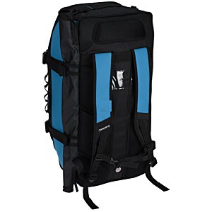 Additional Image 3 - a blue and black backpack