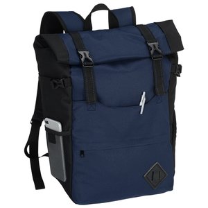 Additional Image 5 - a blue backpack with a strap