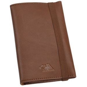 Additional Image 1 - a brown leather wallet on a white background