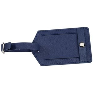 Additional Image 1 - a black luggage tag on a white background