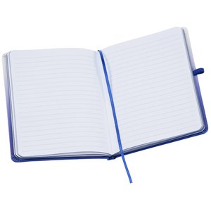 Additional Image 1 - a white notebook with blue trim
