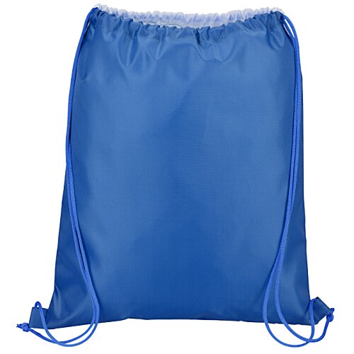 Additional Image 1 - a blue bag with drawstrings
